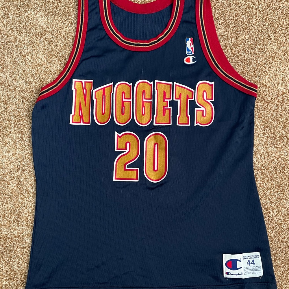 Vintage Denver Nuggets LaPhonso Ellis Jersey